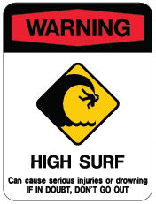 High Surf Sign